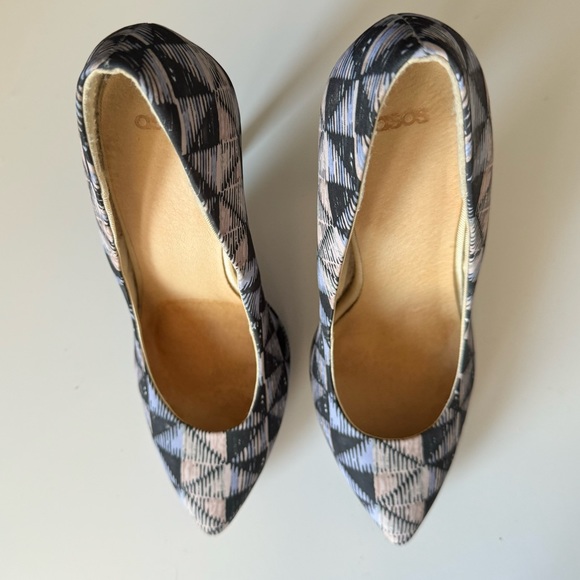 ASOS platform cloth heels - Picture 2 of 4